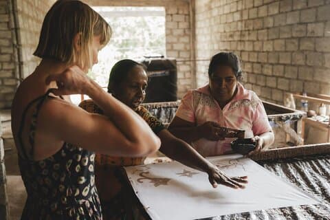 Batik Making Workshop em Galle