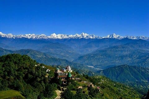 Nagarkot heldagsvandringstur från Katmandu