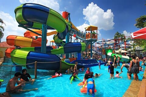 Bilhetes de entrada para Siam Amazing Park com almoço buffet internacional
