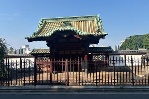 Ueno-Gebiet, wo Samurai fiel und Japan Rose