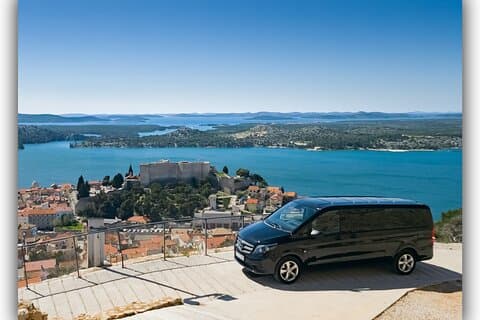 Privat tur fra Zadar Krka Falls og Zadar eller Sibenik City Tour