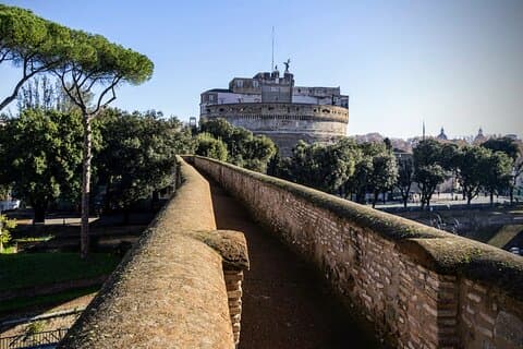Rome Passetto di Borgo et Castel Sant'Angelo Entrée