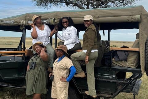 Masai Mara heldagstur fra Nairobi, Naivasha eller Nakuru