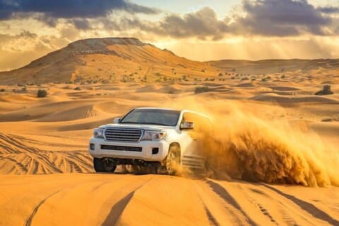 Doha Woestijn Safari Avontuur met Dune Bashing en Camel Ride