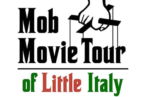 Mob Movie Tour av Little Italy Gudfader Sopranos och Cannoli