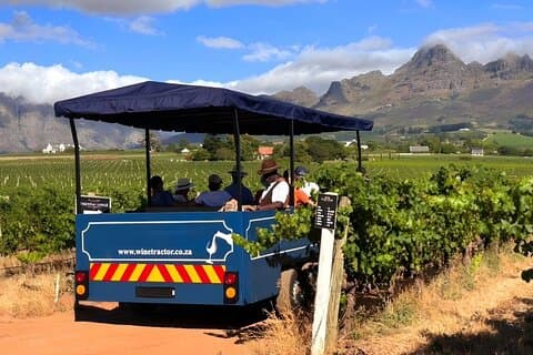 Tour en tractor turístico desde Ciudad del Cabo