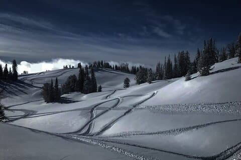 Alpine Self Guided Snowmobile Rentals