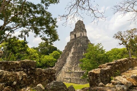 ベリーズ、サンイグナシオ発ティカル日帰り旅行(ランチ+国境検問)