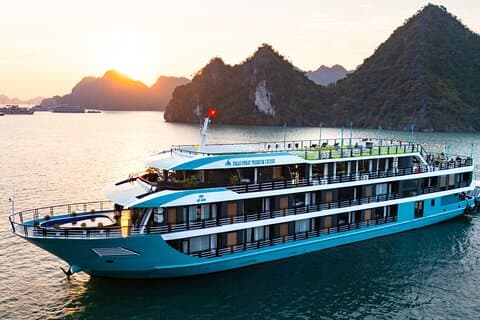 Dragon 5Star HaLong Cruise 2D1N inklusive Transfer von Hanoi