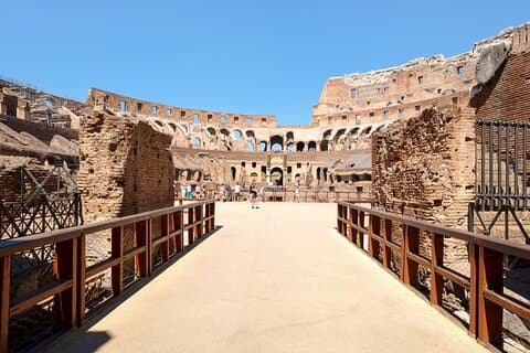 Rome: Colosseum Express Gladiator Arena-Small Group/Private Tour