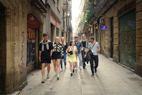 Barcelona Oude Stad Rondleiding met Tapas en Drankjes