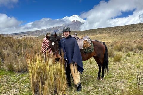 Cotopaxi Horseback ridetur