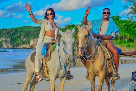Excursión de 2 horas a caballo al atardecer desde Punta Cana