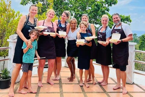 Memorable Thai Cooking Class with Stunning View from Koh Tao