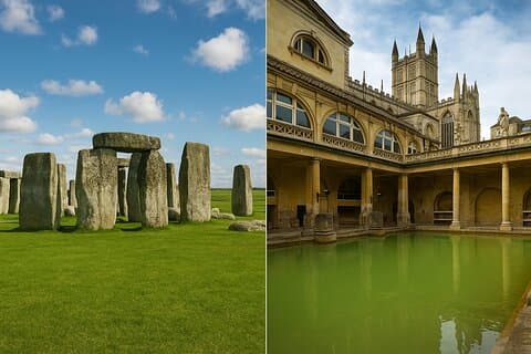 Escursione a terra da Southampton a Bath e Stonehenge