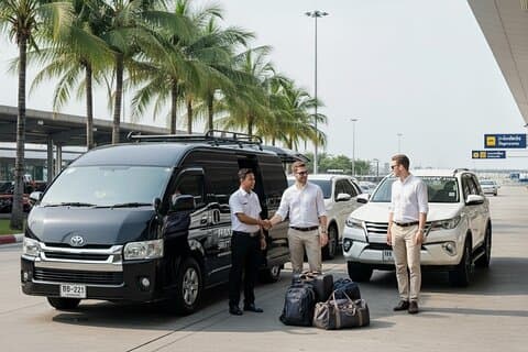 Transfert de départ privé de l'hôtel de Phuket à l'aéroport de Phuket