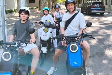 Shanghai Scooter Adventure through Hidden Gems and Landmarks