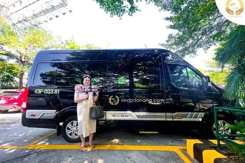 Van DA Nang Airport naar Hoi An Limousine Transfer Shuttle