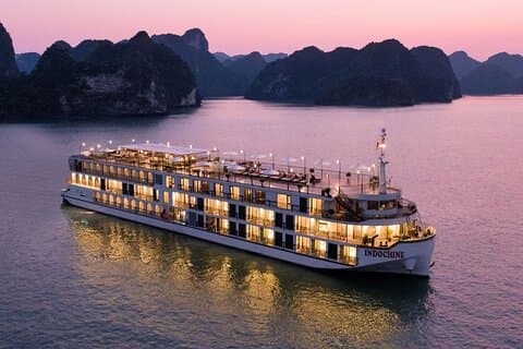 Halong e Lan Ha Bay Indochine 2D1N Luxury 5 - Cruzeiro Estrela