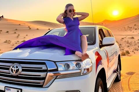 Private Dubai Desert Safari , Kids Friendly , 1 to 6 Persons
