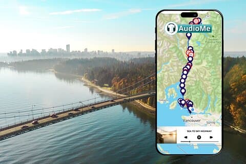 Vancouver til Whistler privat selvguidet lydtur