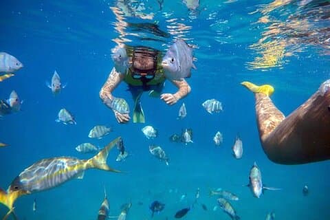 Sosua Beach Excursion med snorkling ingår till Sosua Bay