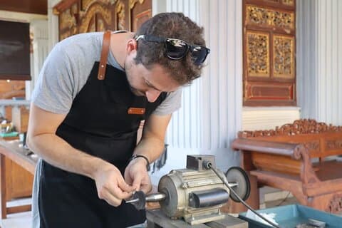 Maak je eigen zilveren sieraden in Ubud, Bali