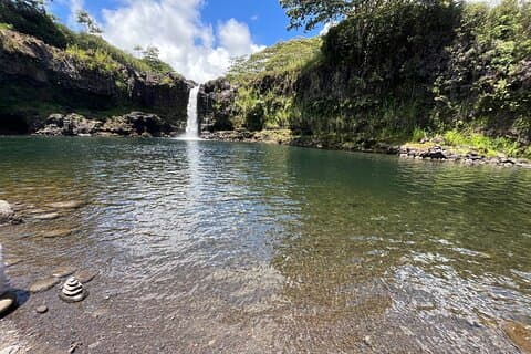 Waiale Wasserfälle Wanderung und Schwimmen mit Ureinwohnern Hawaiis