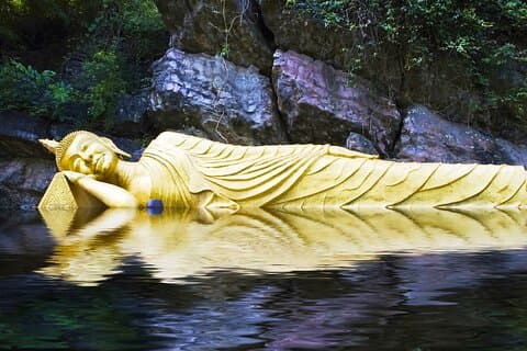 Luang Prabang Almosengeben, Tempel und Phu Si Hill Private Tour