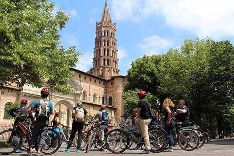 Det essensielle med Toulouse på sykkel