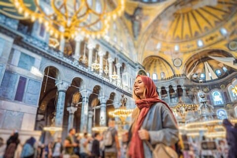 Istambul : Mesquita Azul, Hagia Sophia & opt. Cisternas Tour