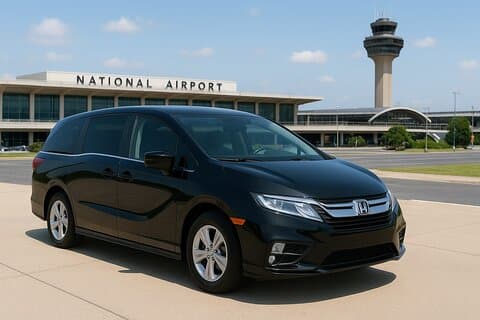 Private Transfer Washington DC to Ronald Reagan Airport DCA