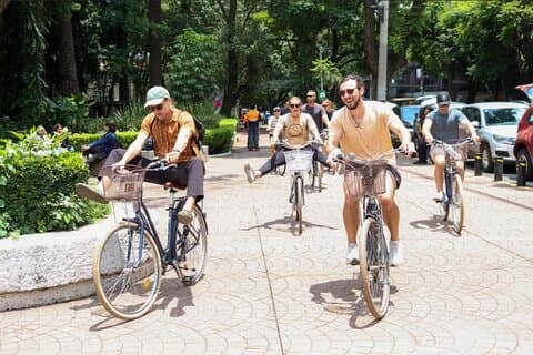 Bicicleta para provar os melhores tacos do mundo - Cidade do México