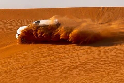 Abu Dhabi Evening Desert Safari with BBQ Dinner and Shows