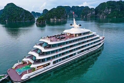 6 Star Ha Long Bay 2 Dag 1 Nattkryssning med Catherine Cruises