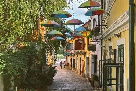 Budapest Szentendre cykeludlejning oplevelse