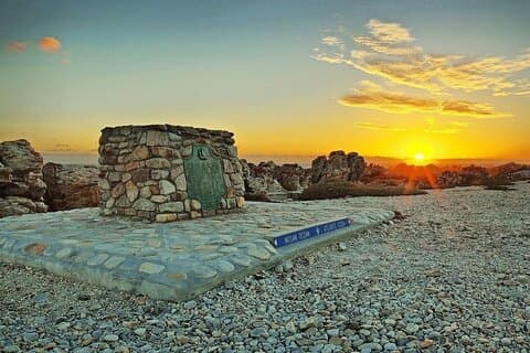 Cape Agulhas og Klipgat huler og pingviner i Bettys Bay