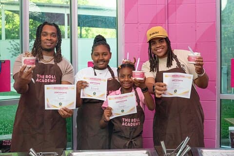 Make you own Rolled Ice Cream in Nashville