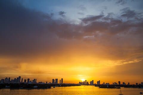 Miami Sunset and Skyline Cruise