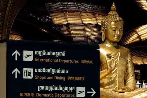 Transporte privado do Aeroporto de Phnom Penh (KTI) - Pickup & Drop-off