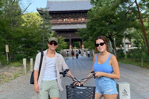 Tour in bicicletta di Kyoto e Aroma SPA Experience