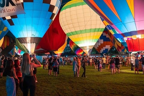 Shuttle Service to Forest Park Balloon Glow