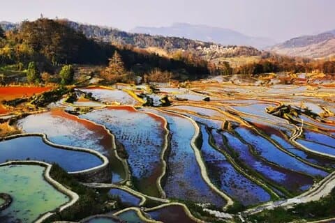 Visite privée de 2 jours en rizières en terrasses Honghe Yuanyang Hani