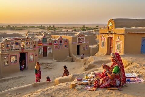 Aventura privada de 3 dias através de Dholavira e White Desert Rann