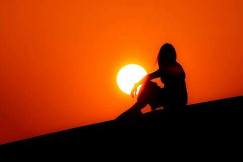 Solnedgang eller nat ørken safari med valgfri grill måltid