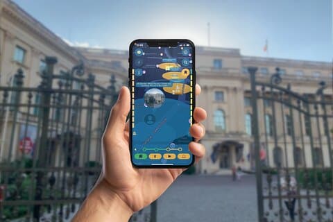 Interbelic Bucharest GPS App Walking Tour Mobil spil