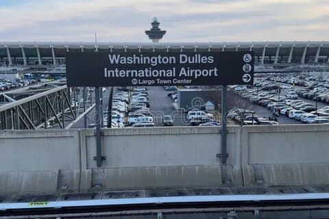 Transfert de Washington DC à Dulles International Airport