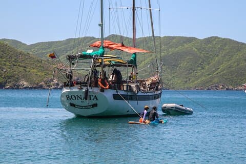 Tayrona Sailing Sailboat trip
