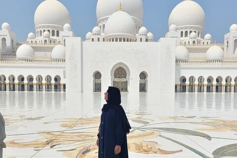 Abu Dhabi Aladdin Tour: Grande Mesquita, Etihad, Palácio e Louvre