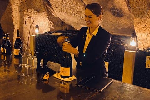Veuve Clicquot Champagne Tastings Cellars Private trip from Paris